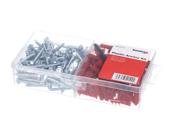 Trane Kit07846 Kit; Plastic Anchor, Anchor Size 1/4 X 1 (TRNKIT07846) Each
