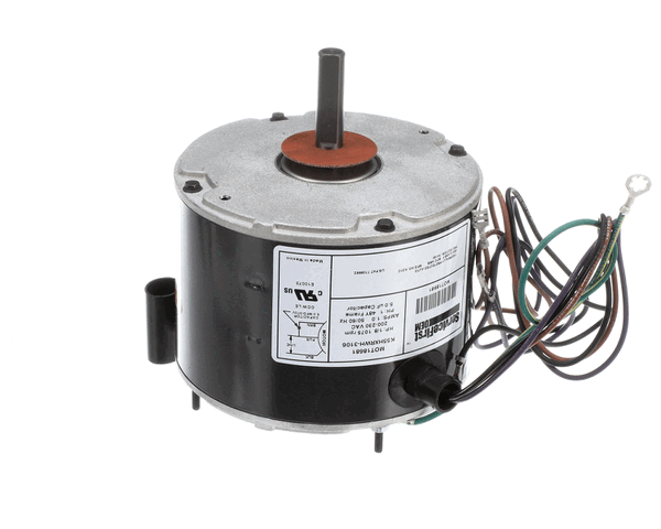 Trane Mot18681 Motor, 1/8 Hp, 200-230V, 48 Frame, 1075R (TRNMOT18681) Each