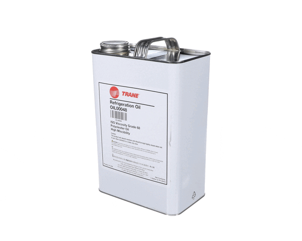 Trane Oil00048 Oil; Refrigeration Lubricant Iso 68 Poly (TRNOIL00048) Each