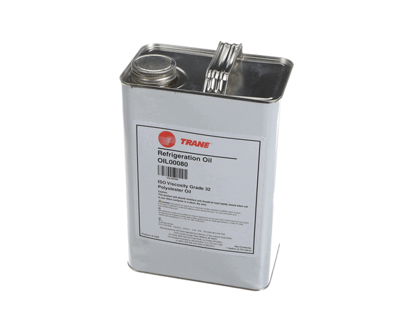 Trane Oil00080 Oil; Refrigeration Lubricant, Poe, Rl32H (TRNOIL00080) Each