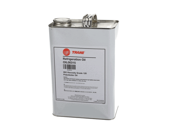 Trane Oil00315 Oil; Lubricant, Solest 120 Poe-Oil, 120 (TRNOIL00315) Each