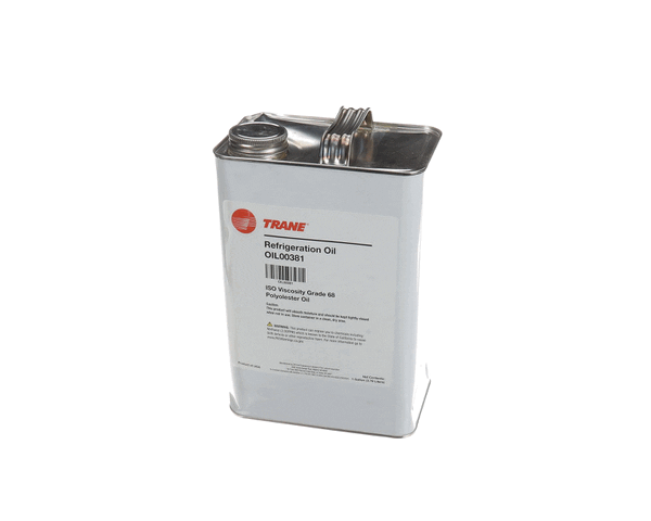 Trane Oil00381 Oil; Refrigeration Lubricant, Poe, Icema (TRNOIL00381) Each