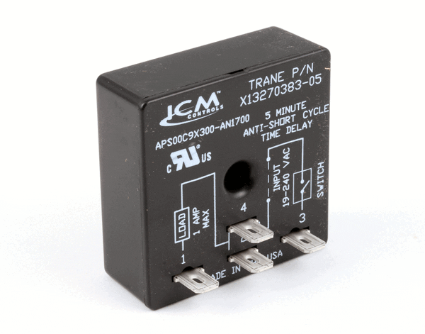 Trane Rly03031 Time Delay 5 Minute (TRNRLY03031) Each