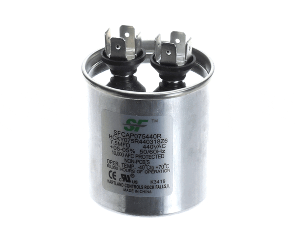 Trane Sfcap075440R Capaciator Run 7.5 Mfd 440V Oval-22109 (TRNSFCAP075440R) Each