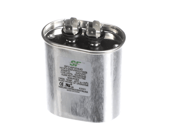 Trane Sfcap20440 Capacitor; 20Mfd 370/440V Oval Run Capac (TRNSFCAP20440) Each