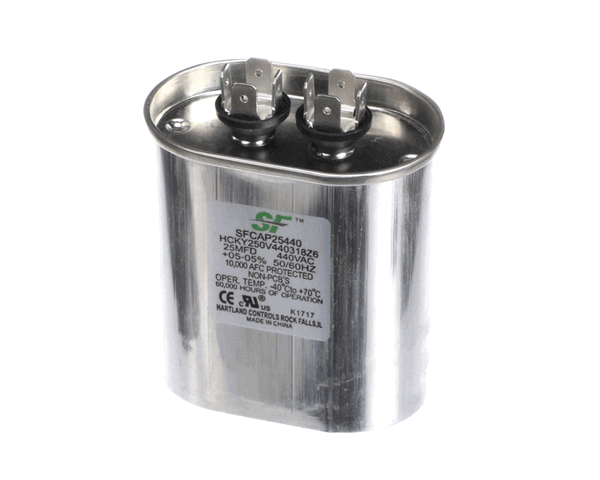 Trane Sfcap25440 Capacitor; 25Mfd 370/440V Oval Run Capac (TRNSFCAP25440) Each
