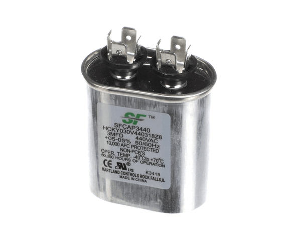 Trane Sfcap3440 Capacitor, 3Mfd 370/440V Oval Run Capaci (TRNSFCAP3440) Each