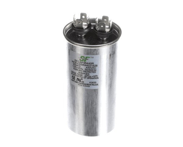 Trane Sfcap35440R Capacitor; 35Mfd 370/440V Round Run Capa (TRNSFCAP35440R) Each