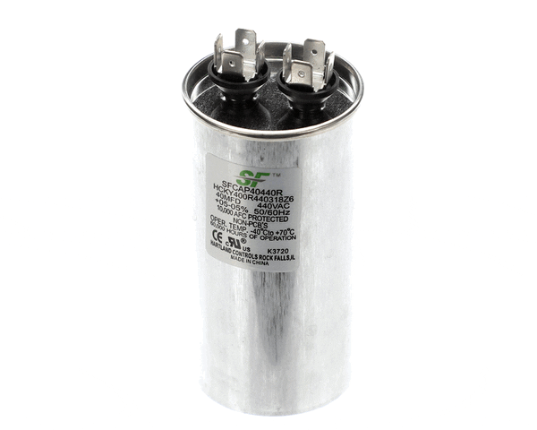 Trane Sfcap40440R 40Mfd 440V Run Cap W/Resis Rnd (TRNSFCAP40440R) Each