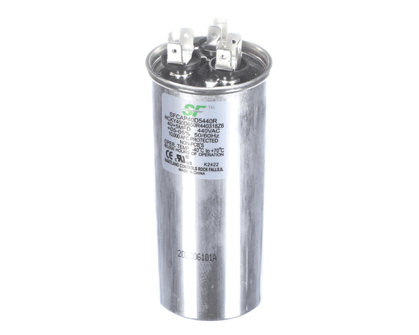 Trane Sfcap40D5440R Capacitor; 40+5Mfd 370/440V Round Run Ca (TRNSFCAP40D5440R) Each