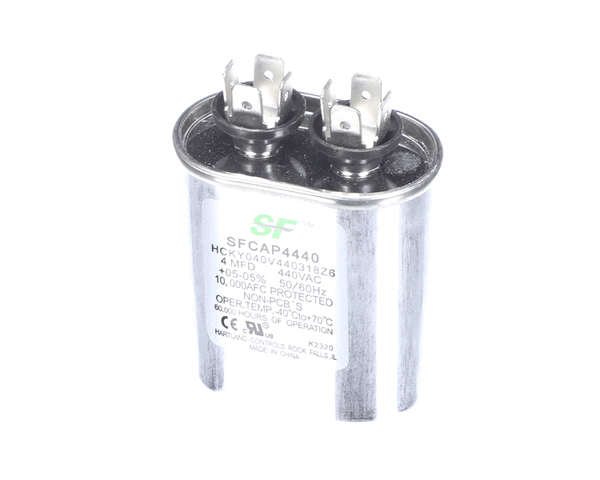 Trane Sfcap4440 Capacitor; 4Mfd 370/440V Oval Run Capaci (TRNSFCAP4440) Each