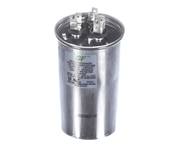 Trane Sfcap50D5440R Capacitor; 50+5Mfd 370/440V Round Run Ca (TRNSFCAP50D5440R) Each