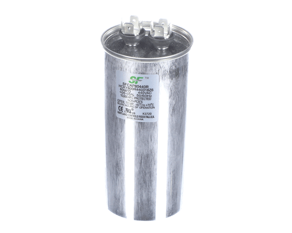 Trane Sfcap80440R Capacitor; 80Mfd 370/440V Round Run Capa (TRNSFCAP80440R) Each