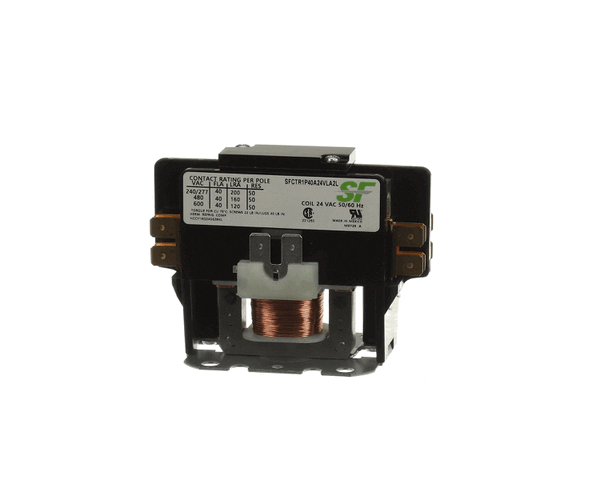Trane Sfctr1P40A24Vl Contactor; 1P 40A 24Vac / Lugs (TRNSFCTR1P40A24VL) Each