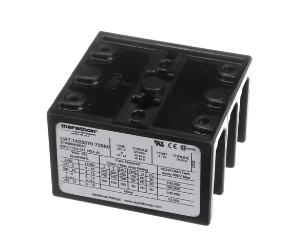 Trane Ter00160 Terminal Block 3 Pole 175A (TRNTER00160) Each
