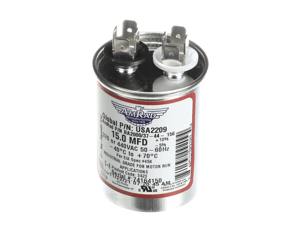 Trane Usa2209 Capacitor; 15Mfd 370/440V Round Usa Made (TRNUSA2209) Each