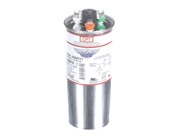 Trane Usa2221 Capacitor; 70/5Mfd 370/440V Rnd Usa Made (TRNUSA2221) Each