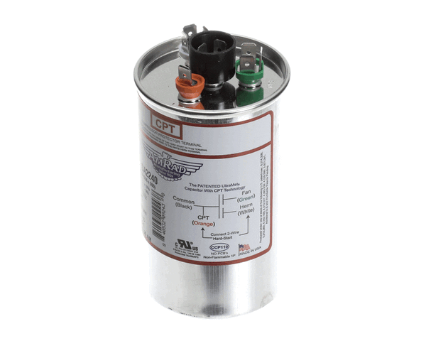 Trane Usa2240 Capacitor; 55/5Mfd 370/440V Rnd Usa Made (TRNUSA2240) Each