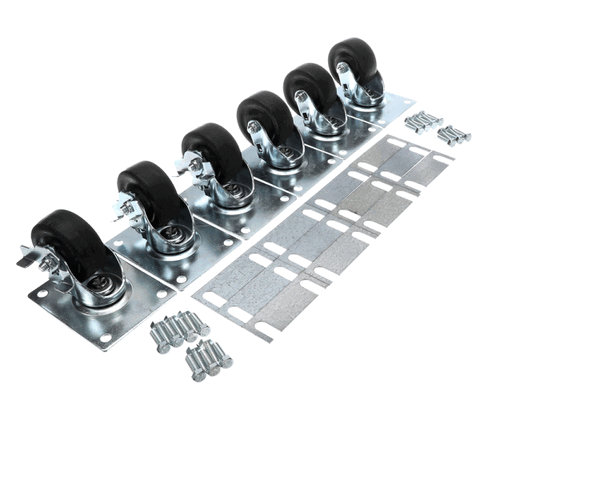 TRUE 809744 Caster Kit Set Of 6-3" (TRUE809744) Each