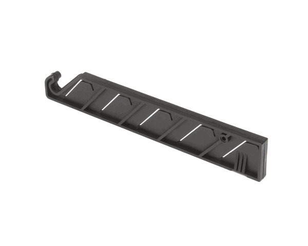 TRUE 827818 Louver End, Black Tac/Tac-Gs Black Nylon (TRUE827818) Each