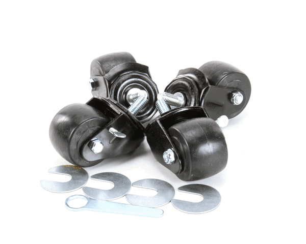 TRUE 830275 Caster 2-1/2, Set/4, 1/2 Stem Black 2)Lo (TRUE830275) Each