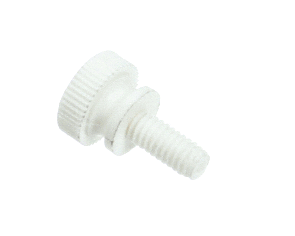 TRUE 927711 Screw, 8-32 X 3/8 Knurl Hd Wht Nylon, 09 (TRUE927711) Each