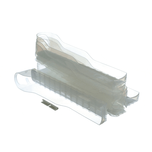 TRUE 929833 Trueflex 7-Bottle, 7)929726 Clr T-Flex, (TRUE929833) Each