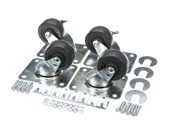 TRUE 942288 Caster Kit 3 Set/4 Td-50/65/80 (TRUE942288) Each