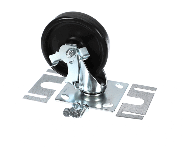 TRUE 960885 Caster Kit 5 Swivel One Only W/ Brake (TRUE960885) Each