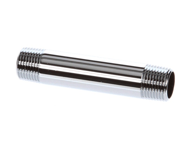 T&S Brass 000358-40 Nipple / Riser, 3/8 Npt X 3 Long, Chrome (TS000358-40) Each