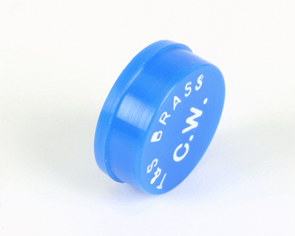 T&S Brass 001686-45 Snap-In Index, Medium Blue, Cold Water C (TS001686-45) Each
