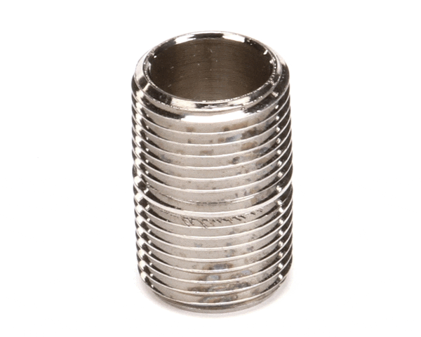 T&S Brass 002535-25 3/8 Npt Close Nipple (Chrome Plated) (TS002535-25) Each