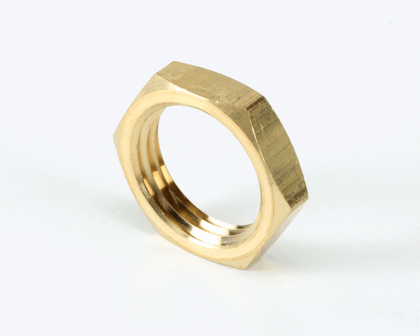 T&S Brass 002954-45 Brass Lock Nut, 1/2-14Npsl (TS002954-45) Each