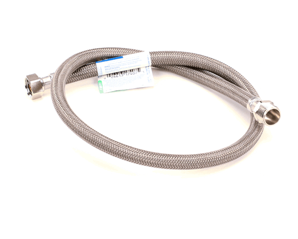 T&S Brass 013121-45 Braided Flex Hose, 1/2 Npsm Female X 1/2 (TS013121-45) Each