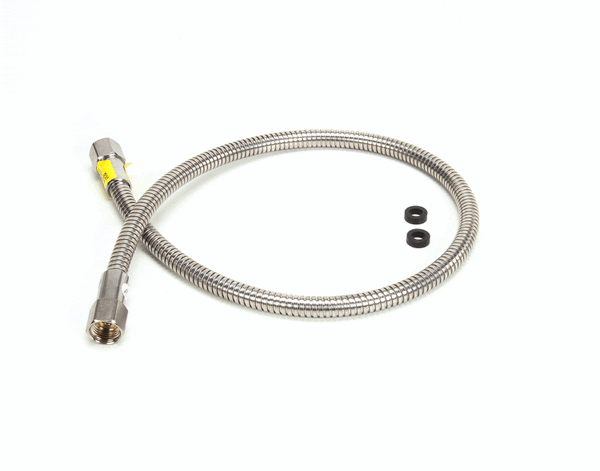 T&S Brass 013E-36H Flexible Stainless Steel Hose, 36 Length (TS013E-36H) Each