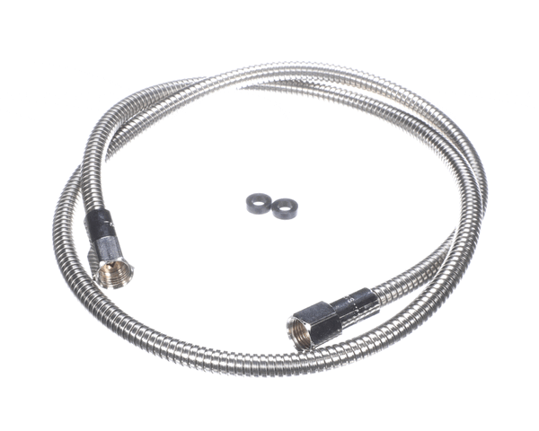 T&S Brass 013E-60H Flexible Stainless Steel Hose, 60 Length (TS013E-60H) Each
