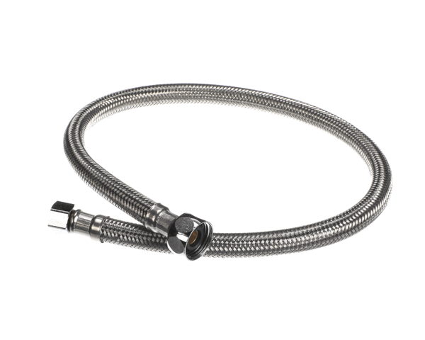 T&S Brass 017420-45 24 Flex Hose, 9/16-24Un-F X 1/2Npsm-F (TS017420-45) Each