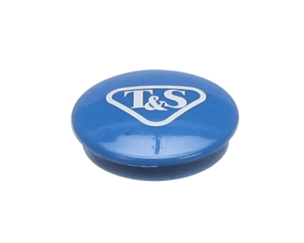 T&S Brass 018506-19Ns Snap-In Index Button, Medium-Blue, T&S L (TS018506-19NS) Each