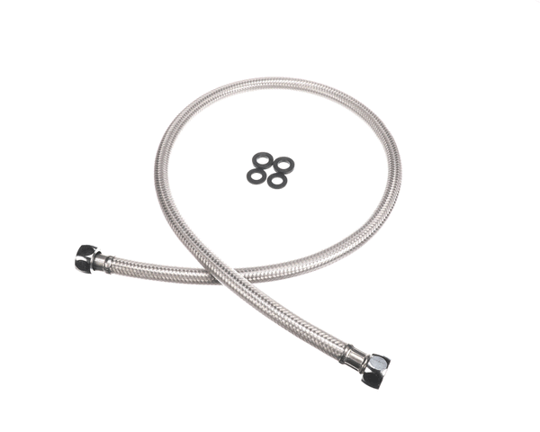T&S Brass 019901-45 Durapull Pru 30 S'Steel Braided Hose Wit (TS019901-45) Each