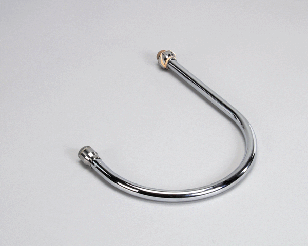 T&S Brass 135X Swivel Gooseneck, 8-3/4 Spread, 12-1/16 (TS135X) Each