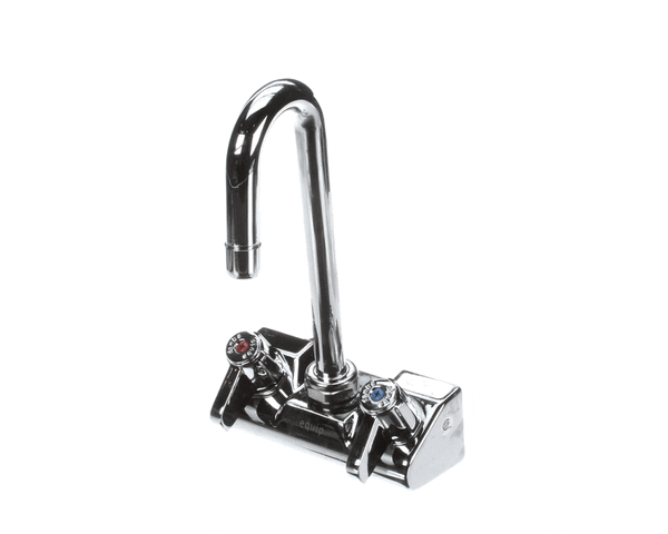 T&S Brass 5F-4Wlx03 Equip 4 Wall Mount Faucet W/ 3 Swivel Go (TS5F-4WLX03) Each