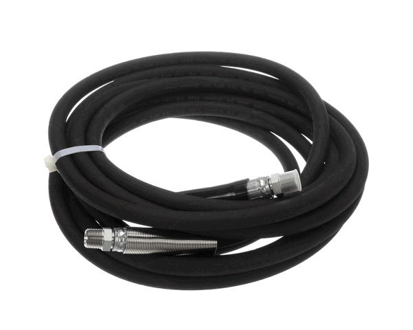 T&S Brass 5Hr-2Hse-25 3/8 X 25' Equip Hose, Black, Medium Pres (TS5HR-2HSE-25) Each
