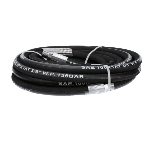T&S Brass 5Hr-2Hse-35 3/8 X 35' Equip Hose, Black, Medium Pres (TS5HR-2HSE-35) Each