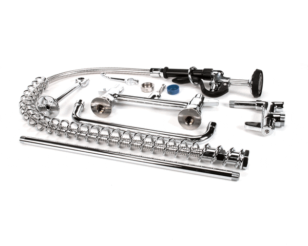 T&S Brass 5Pr-8D12 Pre-Rinse Unit, 8 Deck Mount, Add-On Fau (TS5PR-8D12) Each