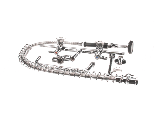 T&S Brass 5Pr-8W10 Pre-Rinse, Wall Mount Base, 8 Centers, 6 (TS5PR-8W10) Each