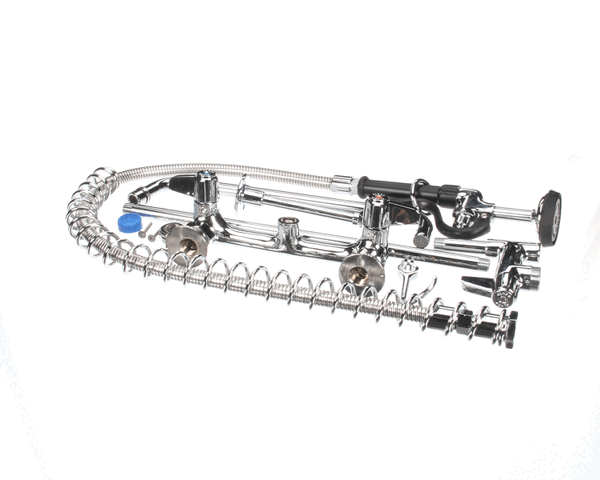 T&S Brass 5Pr-8W14 Pre-Rinse, Wall Mount Base, 8 Centers, 6 (TS5PR-8W14) Each