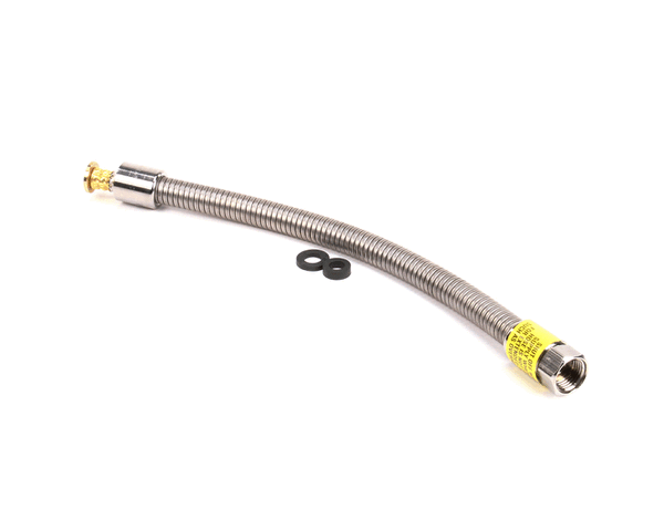 T&S Brass B-0020-H2A Hose, 20 Flexible Stainless Steel, Less (TSB-0020-H2A) Each