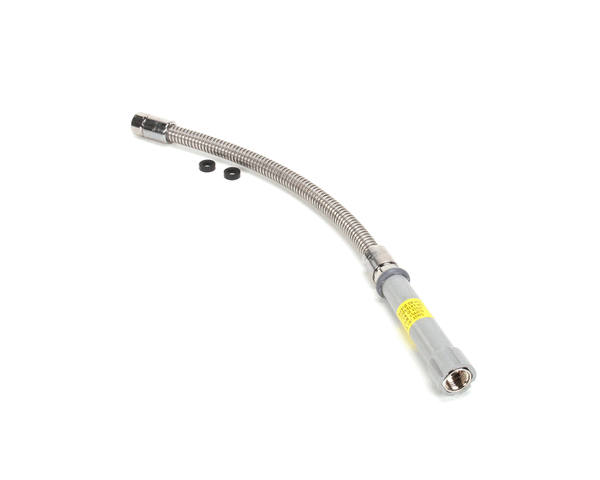 T&S Brass B-0020-H 20 Flexible S'Steel Hose W/ Gray Handle (TSB-0020-H) Each