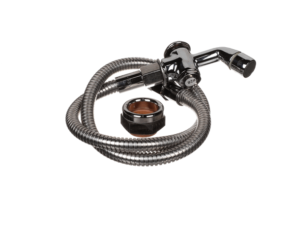 T&S Brass B-0101-Bkf Push Button Spray Valve, 36 Stainless Fl (TSB-0101-BKF) Each