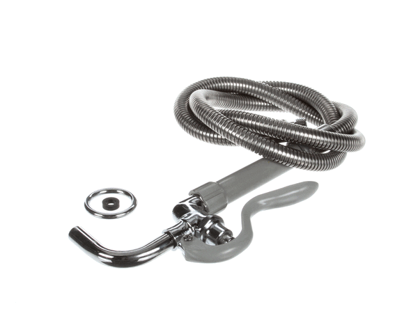 T&S Brass B-0102 Pot & Glass Filler, Plain End Curved Noz (TSB-0102) Each